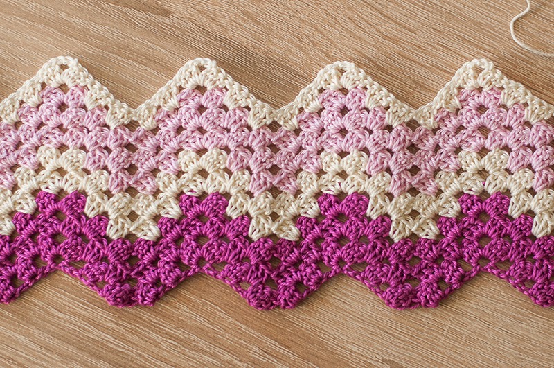 Granny Ripple Pattern Free Crochet Loves