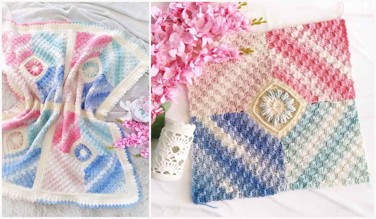 Flower Corners Blanket