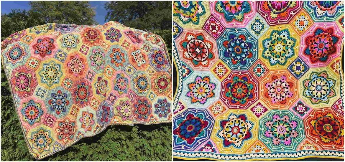 Persian Tile Blanket - Craft ideas