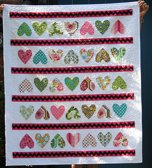 Candy Hearts Quilt