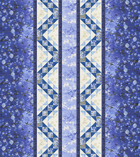 Fields Of Blue – Stairway To Heaven Quilt
