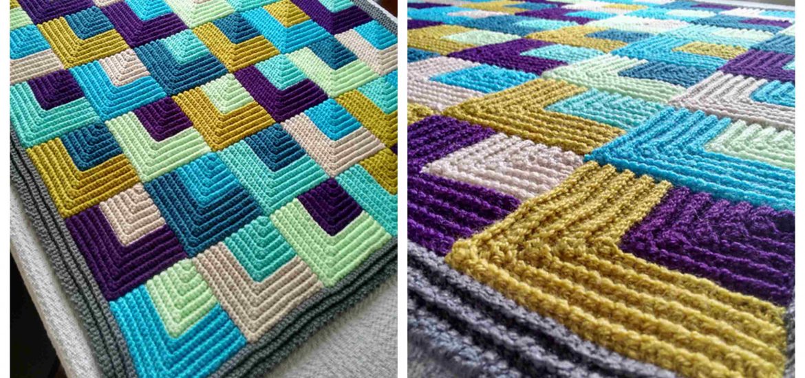 Crochet Illusion Throw