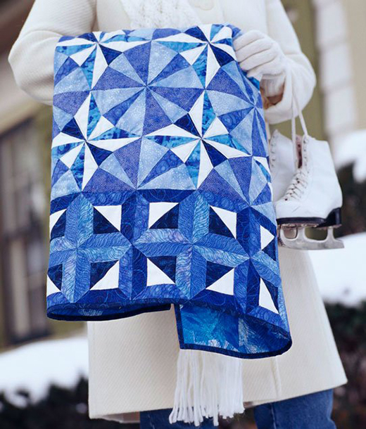 Snow Crystals Quilt