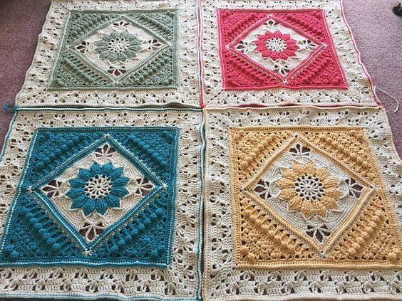 Classic Lotte Crochet Blanket
