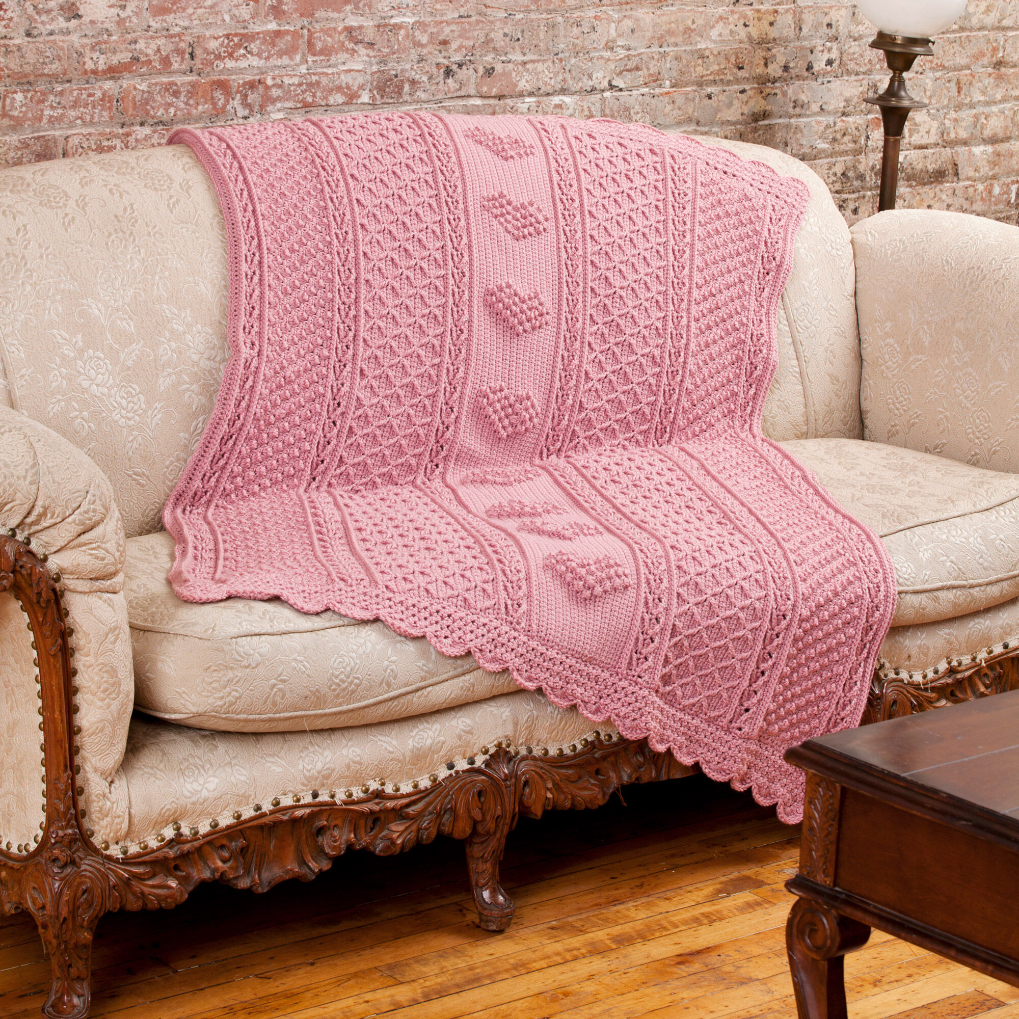 Aran Heart: A Beautiful Delicate Pattern