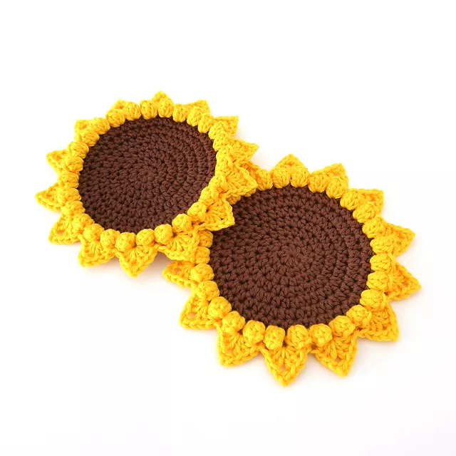 Sun Flower coaster – Invite summer to your table