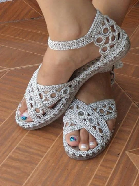 Crochet Sandals