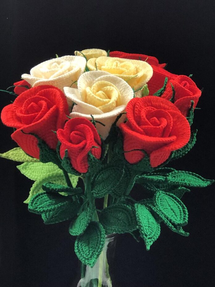 Beautiful Crochet Rose