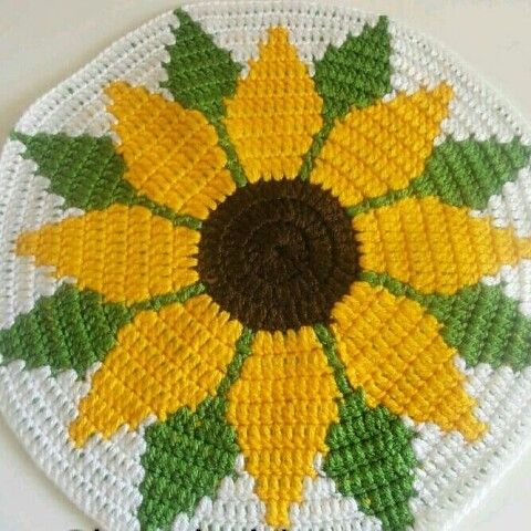 Sunflower Coaster