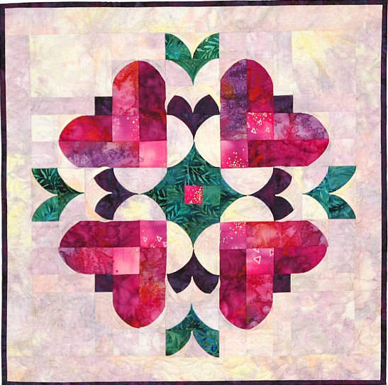 Heart to Heart Mini Quilt Pattern